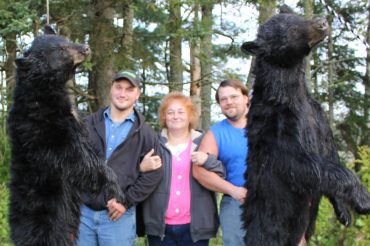 Both her sons turned out to be excellent bear hunters